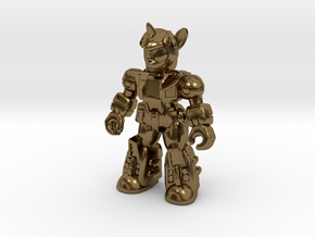 Scholarly Sparkle (Full Color) Battle Beast in Polished Bronze
