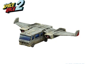 Space Race - #1 - Flying Camper in Smooth Fine Detail Plastic