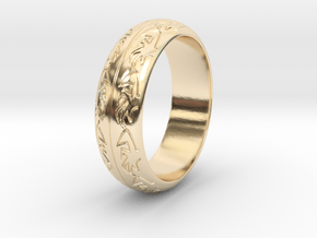 Ray F. - Ring in 14k Gold Plated Brass: 9 / 59