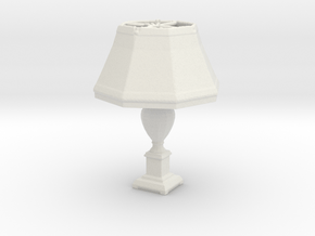 Printle Thing Lamp 02 - 1/24 in White Natural Versatile Plastic