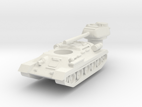 T34-85 1/350 in White Natural Versatile Plastic