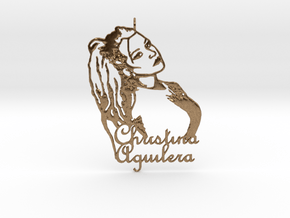 Christina Aguilera Pendant - Exclusive Jewellery in Natural Brass