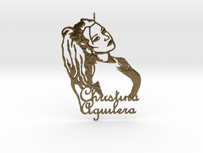 Christina Aguilera Pendant - Exclusive Jewellery in Natural Bronze