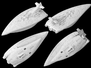 (Armada) Interdictor Sith Destroyer in White Natural Versatile Plastic