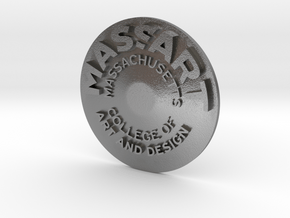 MassArt coin in Natural Silver