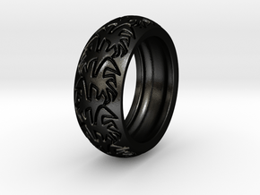 Ray B. - Tire Ring in Matte Black Steel: 9.75 / 60.875