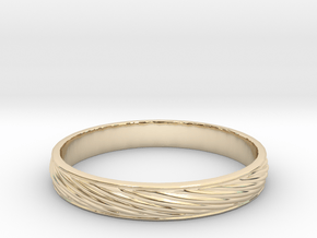 SculptedTwisted Ring in 14K Yellow Gold