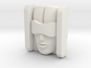 Jennifer-1 Face (Titans Return) in White Natural Versatile Plastic