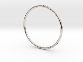 Orbit Bracelet in Platinum: Small