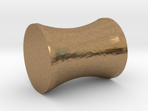 Mw's Concave Spacer in Natural Brass