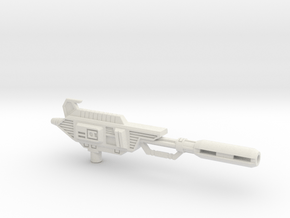 Ionic Displacer Rifle for TR Astrotrain in White Natural Versatile Plastic
