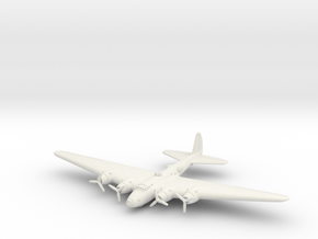 Boeing XB-15 1/285 6mm in White Natural Versatile Plastic