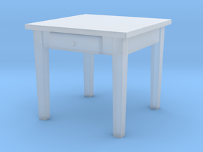 H0 Kitchen Table Square - 1:87 in Smooth Fine Detail Plastic