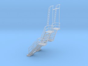 NYC - CR & PF Towers - Stair (2X) in Tan Fine Detail Plastic