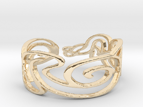 Bracelet Design Women in 14k Gold Plated Brass