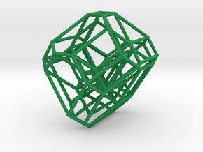 Cyclohedron in Green Processed Versatile Plastic