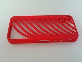 wavy case in Red Processed Versatile Plastic