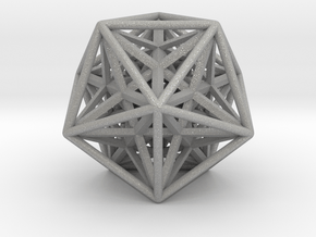 Super Icosahedron 1.5" in Aluminum