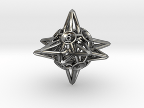 Crowns D10 in Polished Silver