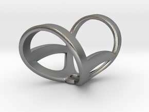 Infinity ring splint 6'' to 7'', length 32 mm in Natural Silver