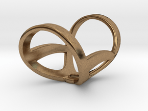 Infinity ring splint 6'' to 7'', length 32 mm in Natural Brass