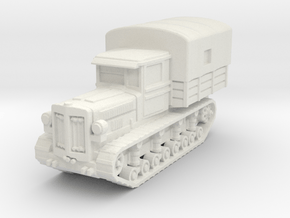 Komintern artillery tractor 1/144 in White Natural Versatile Plastic