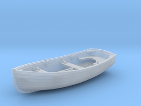 1/72 Scale Allied 10ft Dinghy in Tan Fine Detail Plastic