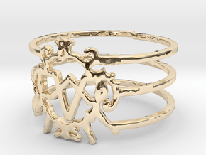 My Awesome Ring Design Ring Size 8.25 in 14K Yellow Gold