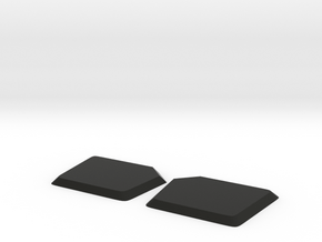 Ninninger Hand Plates - Male Size in Black Natural Versatile Plastic