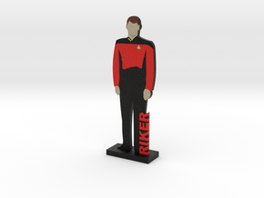 Commander Johnathan Riker = DESKAPADES =  in Full Color Sandstone: Small