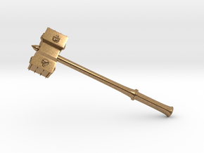 Hammer Stonetowers in Natural Brass: Large