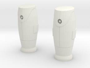 1/60 Bornes d'incendie / Fire hydrant X 2 in White Natural Versatile Plastic