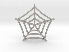 Cobweb Pendant in Aluminum