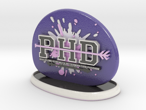 PHD in Glossy Full Color Sandstone