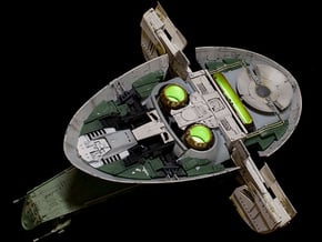 Fine Molds 1/72 Slave 1 Thruster in Smooth Fine Detail Plastic