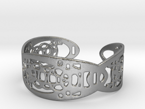 UI9 Design Bracelet 5,8 cm in Natural Silver