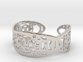 UI9 Design Bracelet 5,8 cm in Platinum