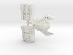 Sideways Faces 3-Pack (Titans Return) in White Natural Versatile Plastic