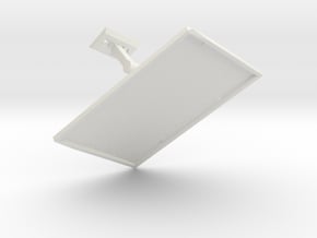 Printle Thing Wall TV - 1/24 in White Natural Versatile Plastic