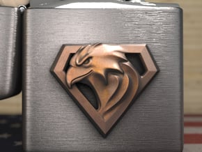 Eagle(Emblem) in Polished Brass