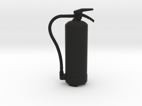 Fire Extinguisher Type 1 - 1/10 in Black Natural Versatile Plastic