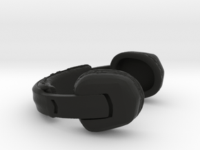 Headset Rallye Type - 1/10 in Black Natural Versatile Plastic