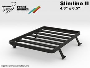 FR10025 Slimline II Bed Rack 4.8 x 6.5 in Black Natural Versatile Plastic
