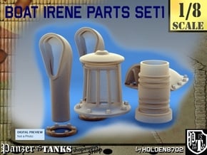 1-8 Boat Irene Parts Set1 in Tan Fine Detail Plastic