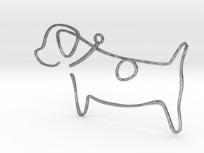 Doggy in Natural Silver