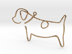 Doggy in Polished Brass