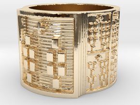 RING BABA ODI MEYI Ring Size 13.5 in 14K Yellow Gold