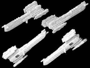 (Armada) Foray Blockade Runner in White Natural Versatile Plastic