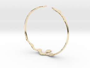 Drip Bracelet - Large in 14K Yellow Gold: Large