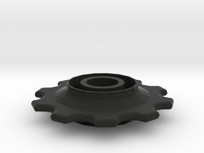 Rear derailleur wheel in Black Natural Versatile Plastic